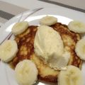 Tortitas de yogurt con plátano