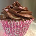 Cupcakes de crema de orujo y chocolate