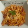 MACARRONES CON HILOS DE CHORIZO