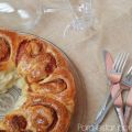 Brioche de lomo y queso azul
