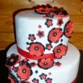 Tarta 2 pisos Floral