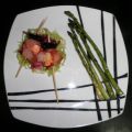 ensalada tierra y mar con espárragos trigueros