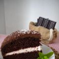 Tarta de chocolate simple