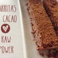 Barritas energéticas de quinoa al cacao