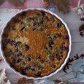 Tarta de chocolate blanco y cerezas