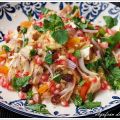 Cuscús con pollo en ensalada
