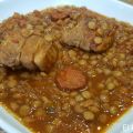 Lentejas con chorizo en Crock-Pot