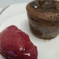 Helado de frutos rojos