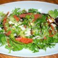 ENSALADA DE AHUMADOS CON QUESO Y NUECES