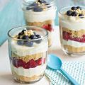 Parfaits estilo PHILADELPHIA Cheesecake