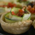 Tartaletas de Calabacín y Queso