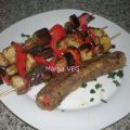 Salchicha casera con pinchitos