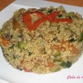Cous-Cous con verduras al jengibre
