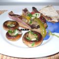 Chuletas de Ternera Gallega sobre corteza de[...]