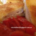 Flamenquines de pollo con pimientos de piquillo