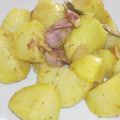 PATATAS AL HORNO RÁPIDAS.