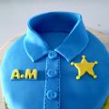 Tarta Policia/Police Cake y Buttercream[...]