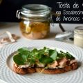 Tosta de Salmón en Escabeche, Crema de Anchoas[...]