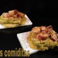 TOSTAS DE PATACÓN CON GUACAMOLE Y PULPO O[...]