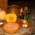 Alubias con calabaza para compartir en Silencio