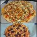 Pizzas caseras: Vegetal y de Sobrasada con miel