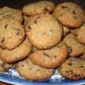 Galletas de avena y chips de chocolate