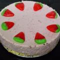 Tarta Mousse de Fresa light