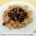 Receta de Champiñones con coliflor