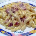 FUSILLI CON JAMÓN AL ESTILO AUSTRALIANO