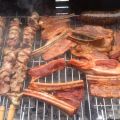 Barbacoa y picnic dominguero