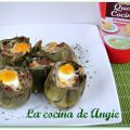 ALCACHOFAS RELLENAS CON QUESO 