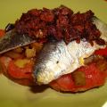 Tostada de sardinas confitadas