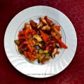 SALTEADO DE VERDURAS CON NUECES