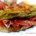PINTXO DE TORTILLA CON JAMÓN IBÉRICO