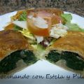 Rollitos de espinacas con jamón york