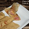Crepes Saladas con Leche de Avellanas