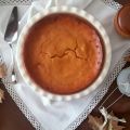 Tarta de batata asada y chocolate blanco