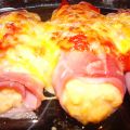 Falsos canelones de jamón york y un[...]