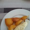 Tarta tatin de albaricoques