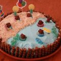 TARTA PLAYA DE CUMPLEAÑOS