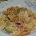 PASTA CON GAMBAS