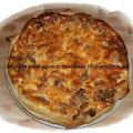 QUICHE DE CARNE Y CHAMPIÑONES