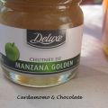 Lomo, a la salsa de miel y chutney de manzana