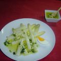 ESPARRAGOS BLANCOS FRESCOS CON VINAGRETA