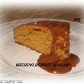 Bizcocho de dulce de leche