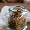 Galletas con mermelada y almendra