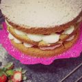 Madeira Sponge Cake o Bizcocho MSC, relleno