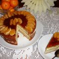 Tarta de mandarina y chantilly