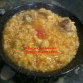 Arroz caldoso de pollo thermomix