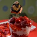 COPA DE FRESAS CON AZÚCAR Y VINAGRE